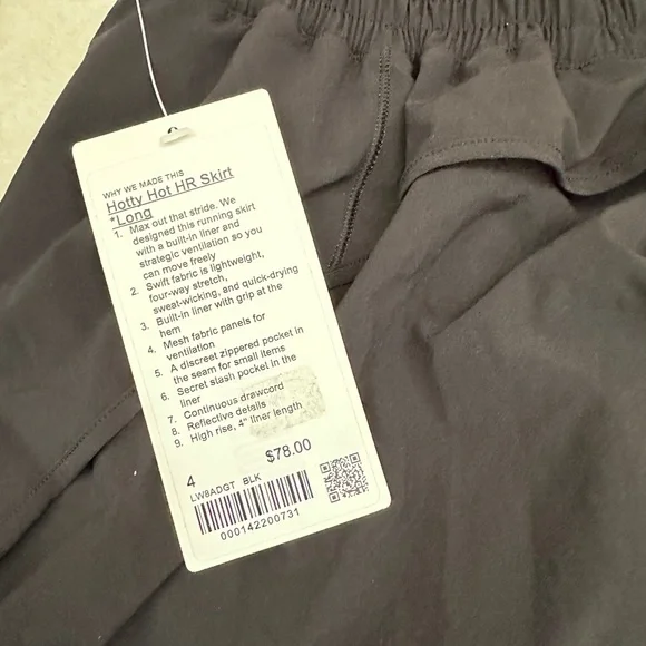 Lululemon Hotty Hot High-Rise Skirt *Long size 4 - Picture 9 of 10